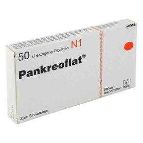 Pankreoflat (50 stk) – PZN 762483 из Германии