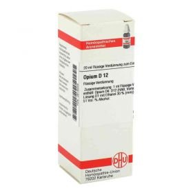 Opium D 12 Dilution (20 ml) – PZN 2619258 из Германии