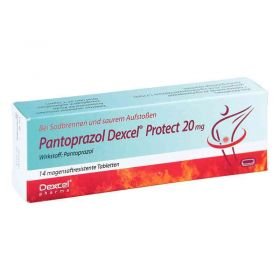 Pantoprazol Dexcel Protect 20mg (14 stk) – PZN 3037110 из Германии