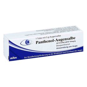 Panthenol Augensalbe Jenapharm (5 g) – PZN 3524531 из Германии