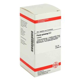 Panax Ginseng D 2 Tabletten (200 stk) – PZN 4246726 из Германии