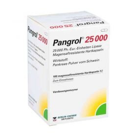 Pangrol 25000 (100 stk) – PZN 4810670 из Германии