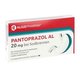 Pantoprazol AL 20mg bei Sodbrennen (14 stk) – PZN 5883671 из Германии