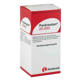 Pankreatan 25000 (100 stk) – PZN 6890035 из Германии