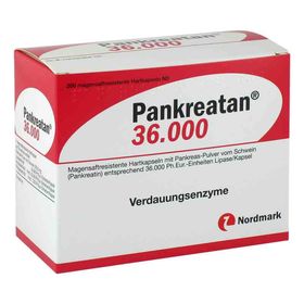 Pankreatan 36000 (200 stk) – PZN 7322149 из Германии