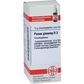 Panax Ginseng D 3 Globuli (10 g) – PZN 7458860 из Германии