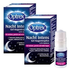 Optrex Nacht Intens Gel-augentropen 0,4 Hyaluron (2x10 ml) – PZN 8100005 из Германии