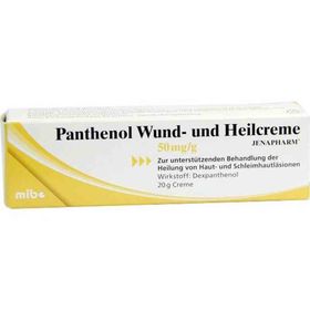 Panthenol Wund- und Heilcreme JENAPHARM 50mg/g (20 g) – PZN 8814541 из Германии