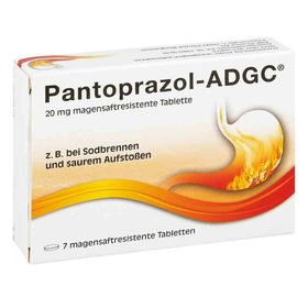 Pantoprazol-ADGC 20mg (7 stk) – PZN 8998386 из Германии