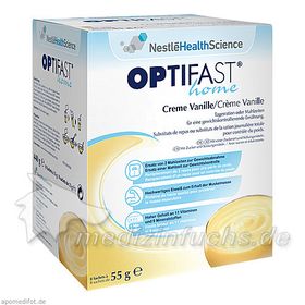 OPTIFAST home Creme Vanille, 8X55 G – PZN 10267856 из Германии