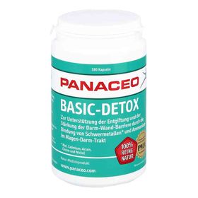 Panaceo Basic-detox Kapseln (180 stk) – PZN 10549750 из Германии