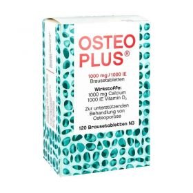 Osteoplus 1000mg/1000 I.E. (120 stk) – PZN 10552574 из Германии