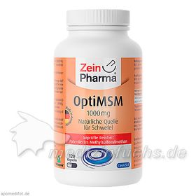 OptiMSM Kapseln 1000mg, 120 ST – PZN 10628596 из Германии