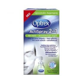 Optrex Actispray 2in1 für müde+überanstrengte Augen (10 ml) – PZN 10822223 из Германии