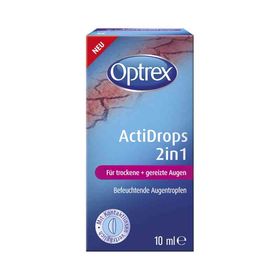 Optrex Actidrops 2in1 für trockene+gereizte Augen (10 ml) – PZN 10822246 из Германии