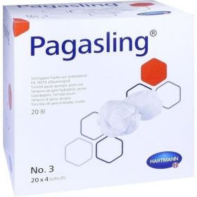 Pagasling Mulltupfer steril pflaumengroß Gr.3, 20X4 ST – PZN 11113397 из Германии