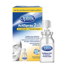 Optrex Actispray2in1 für juckende+tränende Augen (10 ml) – PZN 11307701 из Германии