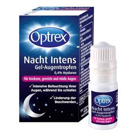 Optrex Nacht Intens Gel-augentropen 0,4% Hyaluron (10 ml) – PZN 12371032 из Германии