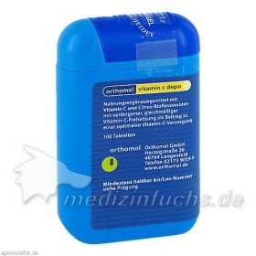 Orthomol Vitamin C Depo, 100 ST – PZN 1247300 из Германии