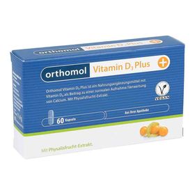 Orthomol Vitamin D3 Plus Kapseln (60 stk) – PZN 12502528 из Германии