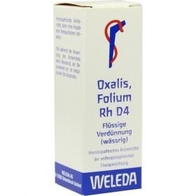 OXALIS FOLIUM RH D 4, 20 ML – PZN 1630364 из Германии