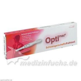 Optimac Schwangerschafts-Frühtest, 1 ST – PZN 1677383 из Германии
