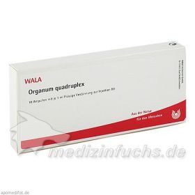 ORGANUM QUADRUPLEX, 10X1 ML – PZN 1751808 из Германии