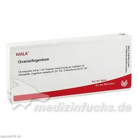 OVARIA/ARGENTUM, 10X1 ML – PZN 1751820 из Германии