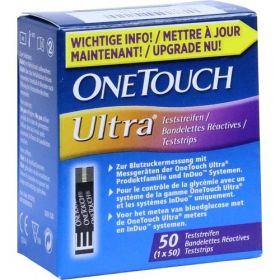 One Touch Ultra Sensor-Teststreifen, 2X25 ST – PZN 177684 из Германии