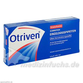 OTRIVEN 0.1% EINZ DOS PIP, 40X0.3 ML – PZN 2528343 из Германии