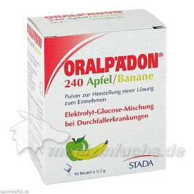 Oralpädon 240 Apfel-Banane, 10 ST – PZN 2563032 из Германии