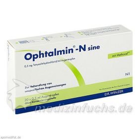 Ophtalmin N sine, 20X0.5 ML – PZN 275412 из Германии