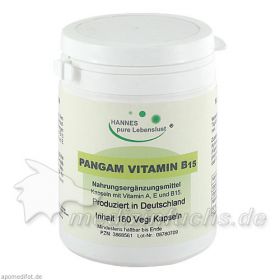 Pangam Vitamin B15 Vegi Kapseln, 180 ST – PZN 3868561 из Германии