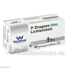 P DRAGEES BLAU, 50 ST – PZN 3935607 из Германии