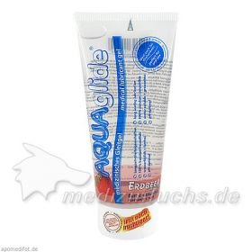 Original AQUAglide Erdbeer, 100 ML – PZN 4079760 из Германии