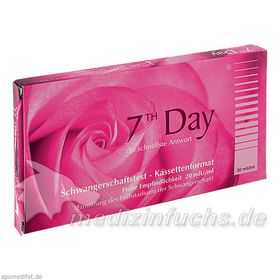 7 TH Day Schwangerschaftstest, 1 ST – PZN 4575281 из Германии