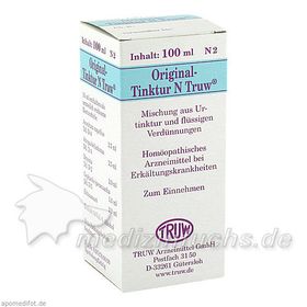 ORIGINAL-TINKTUR N TRUW, 100 ML – PZN 500978 из Германии