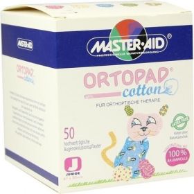 Ortopad Cotton girls junior Okklusionspflaster, 50 ST – PZN 5394104 из Германии