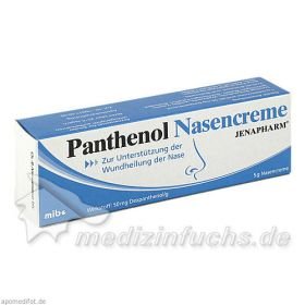 Panthenol Nasencreme JENAPHARM, 5 G – PZN 5541249 из Германии