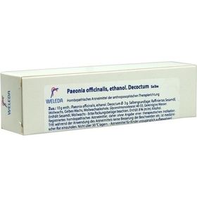Paeonia officinalis äthanol. Decoctum, 25 G – PZN 600705 из Германии