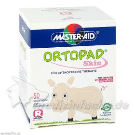 ORTOPAD Skin Regular Augen Okklusionspflaster, 50 ST – PZN 612074 из Германии