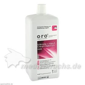 oro C20 Hände + Hautdesinfektion, 1000 ML – PZN 6157671 из Германии