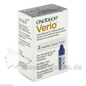 One Touch Verio Kontrolllösung mittel, 2X3.8 ML – PZN 6558387 из Германии