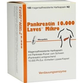 PANKREATIN 10000 LAVES MIKRO, 100 ST – PZN 6571330 из Германии