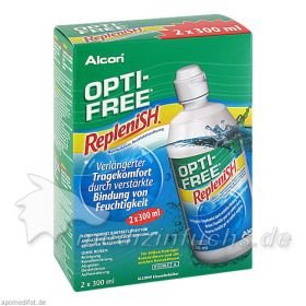 Optifree Replenish, 2X300 ML – PZN 679003 из Германии