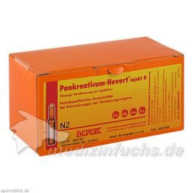 Pankreaticum-Hevert injekt N, 50 ST – PZN 687698 из Германии