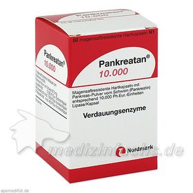 PANKREATAN 10000, 50 ST – PZN 6889983 из Германии