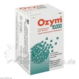 OZYM 10000 Hartkapseln, 50 ST – PZN 6958069 из Германии