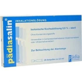 PÄDIASALIN 0,9% Inhalationslösung, 20 ST – PZN 7307227 из Германии