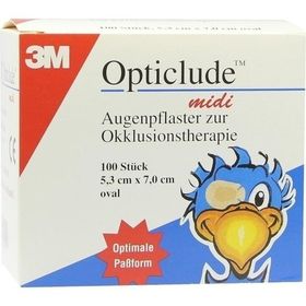 Opticlude 3M MIDI 1538/100, 100 ST – PZN 747124 из Германии